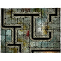 Terrain Mat Mousepad - HeroQuest Rezors Maze 3