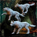 The Beholder Miniatures - Sylvains - Loups 1