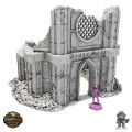 Ruined Chapel - Wargame Scenery 0