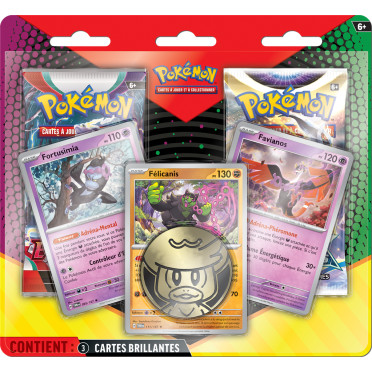 Pokémon - Duo-Pack 2025 - Félicanis, Favianos et Fortusimia