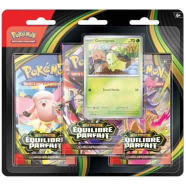 Pokémon - Pack 3 Boosters Méga-Évolution Équilibre Parfait