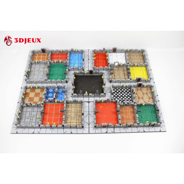 Plateau en 3D pour Heroquest