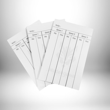 Pack de 3 Recharges pour Scorepad Made4game