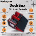 Made4game - DeckBox Commander 150+ with Toploader 14