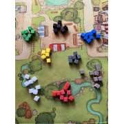 Set of 10 cubes - 8mm