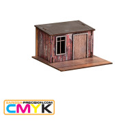 Old West - Tinpan Outhouse