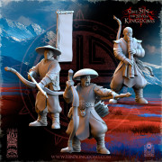 The Beholder Miniatures - Astarii - Commandement Archers Paysans