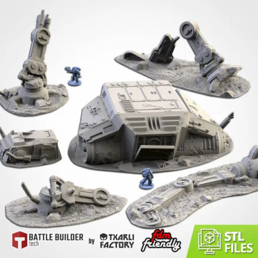 Txarli - Décors Fantasy - Robot Dog