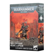 W40k - Space Marines du Chaos - Capitaine-Ecumeur Red Corsair