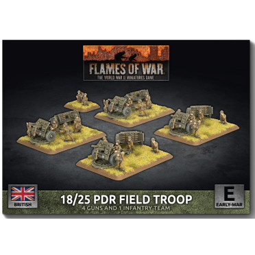 Flames of War - Blitzkrieg - 18/25pdr Gun Battery