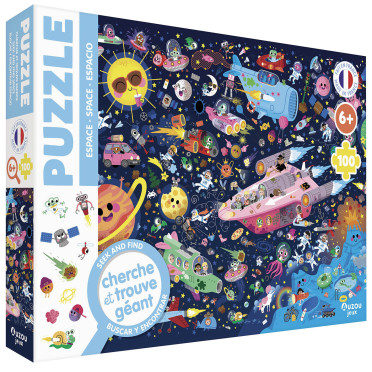 Puzzle Cherche et Trouve - Dans l'Espace
