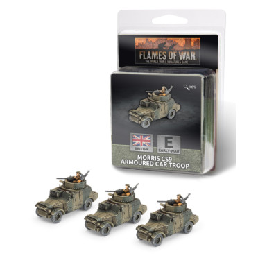 Flames of War - Blitzkrieg - Morris CS9 Armoured Car Troop