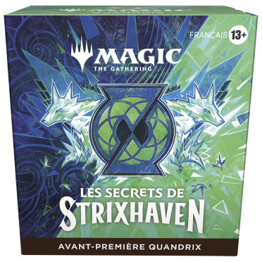 Boite de Magic the Gathering : Les Secrets de Strixhaven - Pack d'avant-première Quandrix