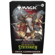 Magic the Gathering : Les Secrets de Strixhaven - Deck Commander Esprit de Forsapience