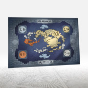 Avatar L&eacute;gendes - Carte G&eacute;ante en tissu