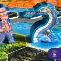 The Quest For El Dorado : Dragons & Treasures - Pack de stickers 4