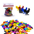 Figurines de Coq Meeple x5 44