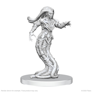 Pathfinder Battles Deep Cuts Unpainted Miniatures: Gylou & Ferrugon