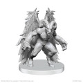 Pathfinder Battles Deep Cuts Unpainted Miniatures: Gylou & Ferrugon 1