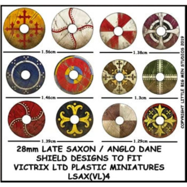 Late Saxon / Anglo Dane Shield Designs LSAX 4
