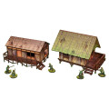 WW2 - Pacific Jungle Huts 0