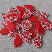 Bancs poissons 3D pour Finspan