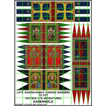 Late Saxon / Anglo Danish Banner Sheet 1