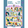Story Puzzle - Le Petit Chaperon Rouge - 35 Pièces 3