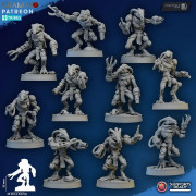 Ghamak - Vulturak - Griffes bris&eacute;es x10