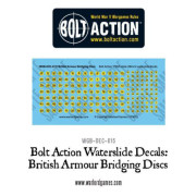 Bolt Action - British - Armour Bridging Discs Decal Sheet