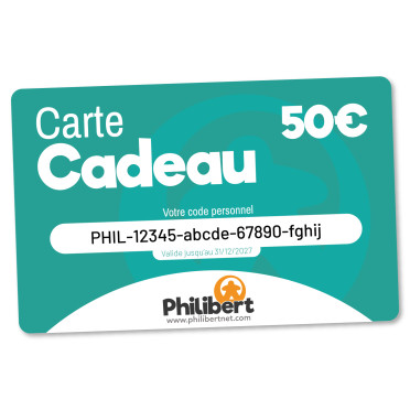 Carte cadeau de 50 euros