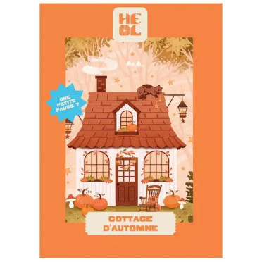 Mini puzzle - Cottage d'Automne - 99 pièces