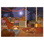 Puzzle - Autumn Night - 1000 pi&egrave;ces