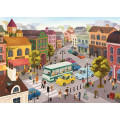Puzzle - Busy City - 1000 pièces 1