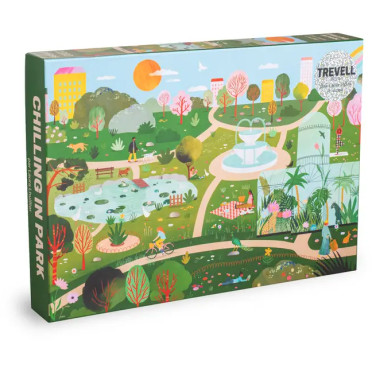 Puzzle - Chilling In Park - 1000 pièces