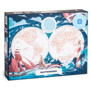 Puzzle - Mappemonde - 1000 pi&egrave;ces