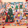 Puzzle - Un Noël en famille - 1000 pièces 1