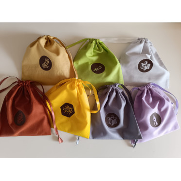 Set of bags compatible with Mage Knight