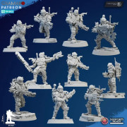 Ghamak - Gardes corrompus - Harrowers x10