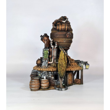 3D4U - Beer Brewery - Medieval Town Set