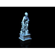 3D4U - Market Lady Statue - Medieval Town
