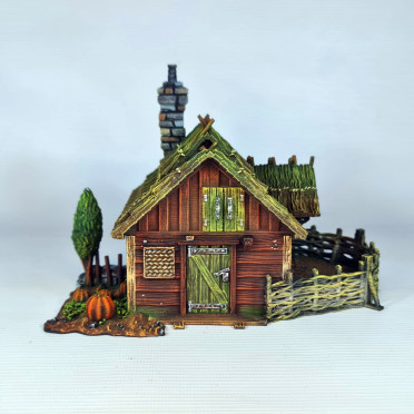 3D4U - Farmstead - Medieval Town Set