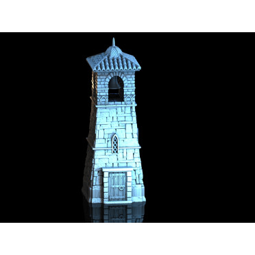 3D4U - Bell Tower - Medieval Town