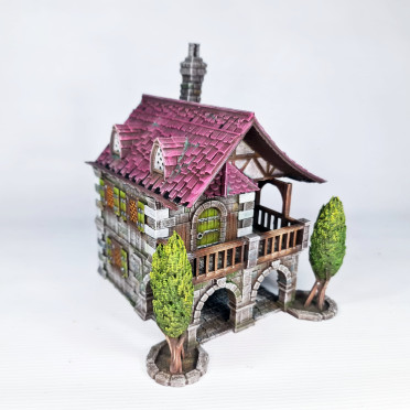 3D4U - Strawberry Field Abode - Medieval Town