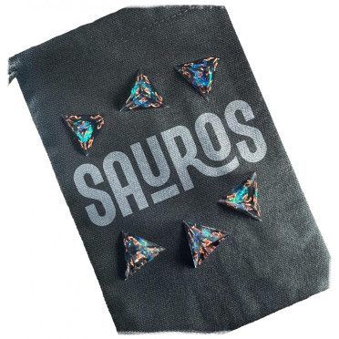 Sauros: Midnight Dice & Bag