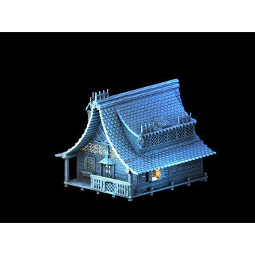 3D4U - Alpine Bungalow - Medieval Town Set