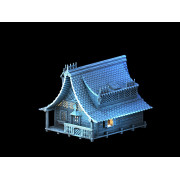 3D4U - Alpine Bungalow - Medieval Town Set