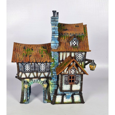 3D4U - Warden's Bastion - Medieval Town Set