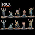 RKX Miniatures - Volksturrm Surrendering - German WW2 0