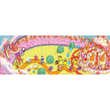 Adventure Time: Card Wars - Candy Kingdom Playmat